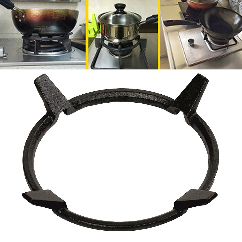 Wok Trivet Universal Gas Stove Cast Iron Wok Support Ring Cooktop Range 3