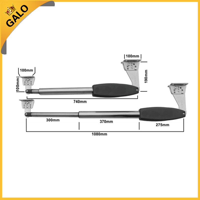 Automatic Gate Opener Kit Medium Duty Dual Gate Operator for Dual Swing Gates Up to 16 Feet or 800 Pounds, Gate Motor