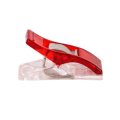 50Pcs/Lot DIY Patchwork Red Plastic Wonder Clips Holder For Fabric Quilting Craft Sewing Knitting Garment Clips