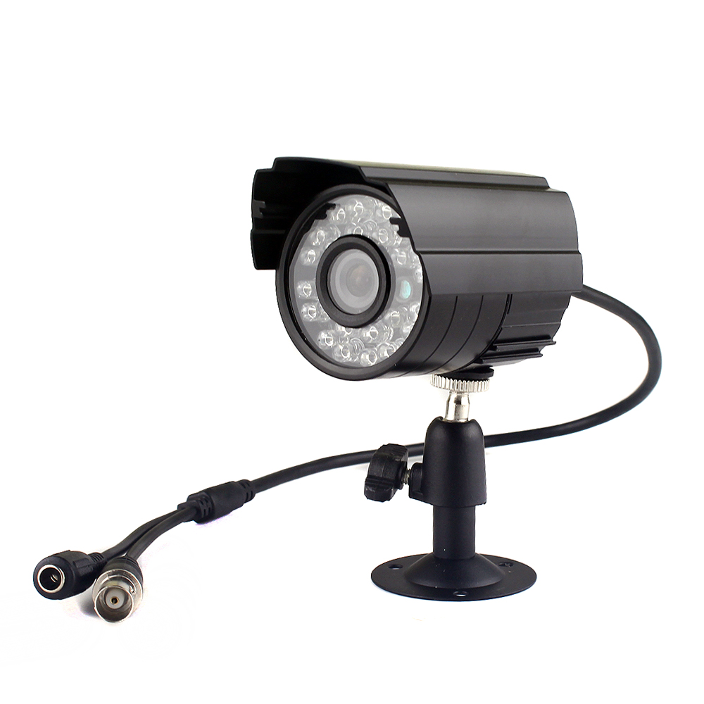 SMTKEY 1000TVL Color Video Metal Housing Surveillance Security Camera Day&Night Indoor Outdoor Analog CVBS CCTV Camera