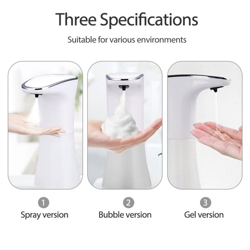 Automatic Foam Soap Spray Dispenser Smart Sensor Liquid Soap Dispenser Intelligent Induction Foam Dispensador Touchless USB