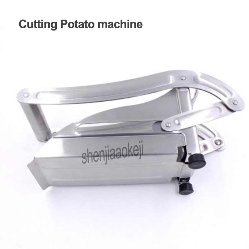 Effective Potato Chips Making Machine Stainless Steel French Fry Potato Cutter Slicer manual Potato chipper Kitchen Gadgets
