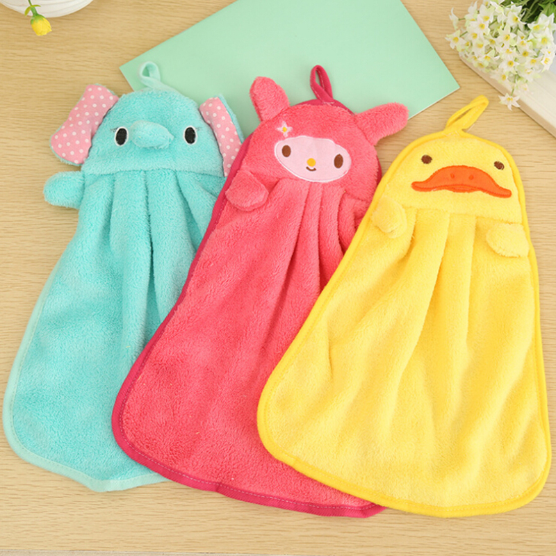 Children Washcloth Baby Feeding Baby Face Towels Washers Hand Cute Cartoon Wipe Wash Cloth Cotton For Feeding Bathing