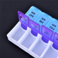 Newest 7 Days Weekly Tablet Pill Medicine Box Holder Storage Organizer Container Case for Home Office Supply