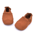 Newborn Soft Soled Baby Boy Shoes Solid Color Anti Slip Soft Leather Toddler Shoes Baby Shoes First Walkers Spring Autumn