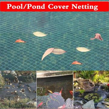 Pond Protection Netting,Koi Pond Cover Net Pool Leaf Netting Protects Koi Fish from Blue Heron Birds Cats Dog Predators