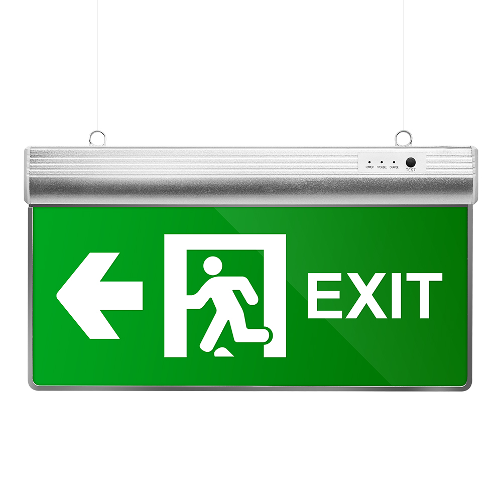 LED Emergency Exit Sign FAT-BLZD-1LRH