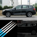 12pcs Stainless Steel Door Window Frame Sill Molding Trim For BMW X3