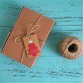 100PCS Kraft Paper Christmas Gift Tags with christmas decorations with Love Tags With Jute Twine for DIY Price Garment Tags