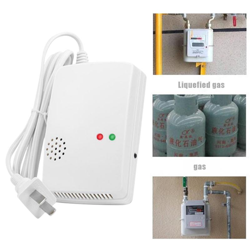 AT-300 Natural Gas Leak Warning Detector Alarm Independent Gas Detector Sensor Working Temperature - 10 ~ 50 Celsius