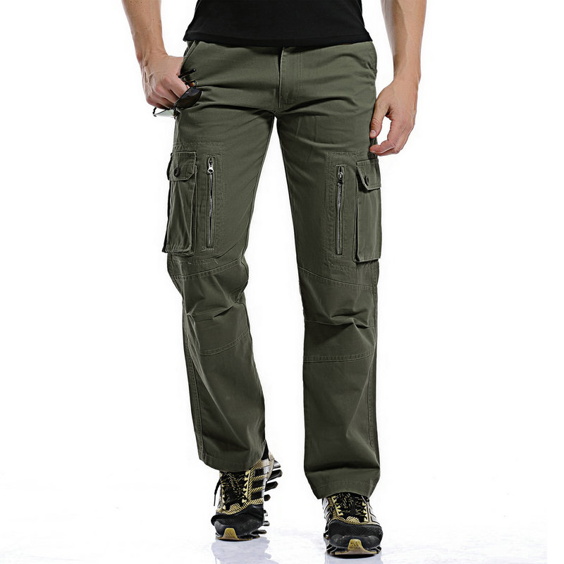 Spring Autumn Hot Fashion Tactical Cargo Pants Men Cotton Casual Military Trousers Men Pantalon Homme