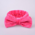 Women Makeup Coral Fleece Headband Wash Face Soft Hair Holder Elastic Top Knot Hairbands Girl Headwear Hair Accessories Hairband