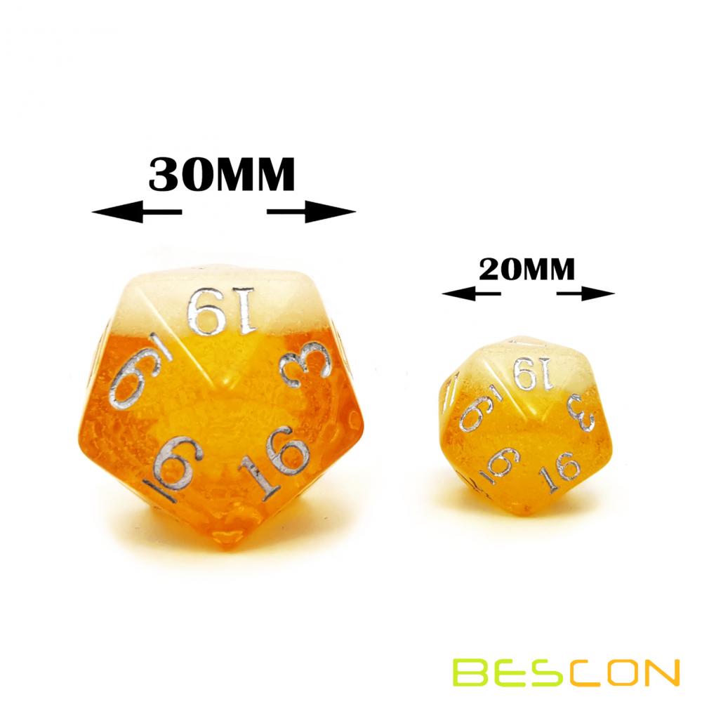 Jumbo Oktoberfest Oversized Beer Dice Set 8