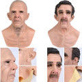 Realistic Latex Old Man Mask Male Disguise Cosplay Costume Halloween Masquerade Party Masks