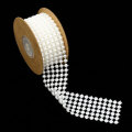 3 Rolls Beads Ribbon Hemisphere Pearl Decorative 2 Yards Hanging Band Lace Garland Ribbon for Birthday