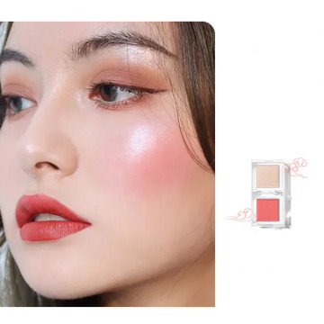 4 Colors Makeup Blush Face Mineral Pigment Blusher Powder Cosmestics Long Lasting Natural Cheek Contour Make Up Rouge TSLM1