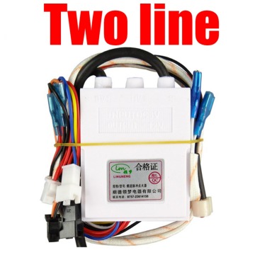 2-line Temperature Control of Domestic Gas Water Heater Fittings with two-wire Pulse Point Igniter Gas Water Heater Parts