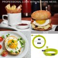 New Qualified Dropship Silicone Round Egg Rings Pancake Mold Ring Handles Nonstick Fried Frying Kitchen Accessories