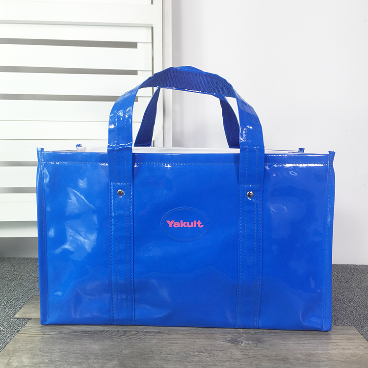 Yoghurt Reusable Waterproof color PVC Totes Bags Beach bags Promotional Bags available for custom