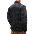 UNIVOS KUNI 2019 Solid Casual Slim Mens Denim Jacket Bomber Jacket Men High Quality Cowboy Mens Jean Jacket Chaqueta Hombre J526