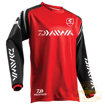 DAIWA Fishing Clothing Quick-Drying Sun UV Protection T Shirt Vests Sports Clothes Fishing Clothes Fishing Shirts Cycling Wear