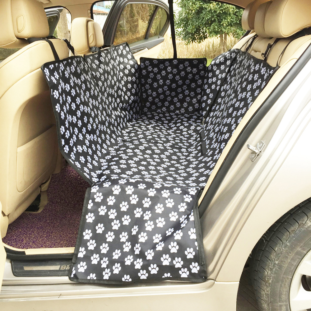 Dog Carriers Rear Back Waterproof Pet Dog Car Seat Cover Mats Hammock With Safety Belt Wholesale #1