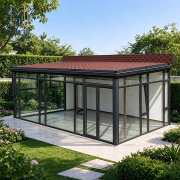 Garden Integrated Glass Sunroom