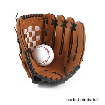 Outdoor Sports Baseball Glove Softball Practice Equipment Size 10.5/11.5/12.5 Left Hand for Adult Man Woman Kids Train