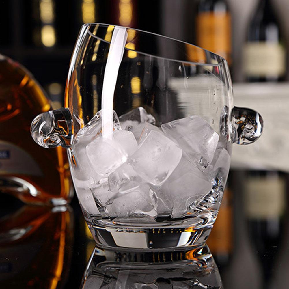 1PC Transparent crystal Whisky Stones Ice Drinks Beer Wine Beverage Cooler Cubes Wine Cooler Bar Set Chiller Drop Shipping