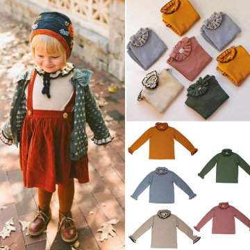 kalinka toddler girl winter sweaters high collar kids solid knit tops brand basic sweater baby girls keep on warm
