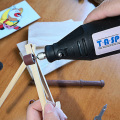 105pcs Rotary Tool Accessories 3.2mm Shank Diyer Sanding Grinding Polishing Cutting Engraving Bit Set for Dremel Mini Drill