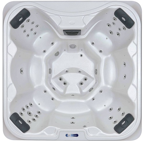 hot tub hard water