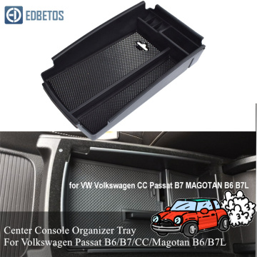 For VW Volkswagen Passat B6 B7 CC 2006 - 2016 Car Styling Storage Organizing Box Organizer Case Interior Accessories