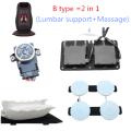 4 way car cushion seat lumbar back support high pressure electric pneumatic airbag Seat massage for 12 v interior seat styling