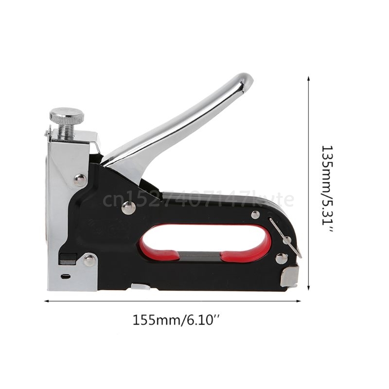 Hot Sale 3 Way Manual Heavy Duty Stapler Staple Gun Nailer Tacker With Staples Nails Set For Upholstery Wood Framing Door Tools