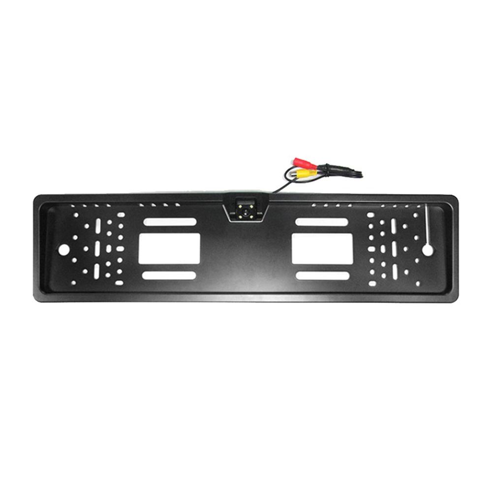 Hd Led License Plate Frame Reversing Rear View Camera Ccd Reversing Image System Super-easy Installation