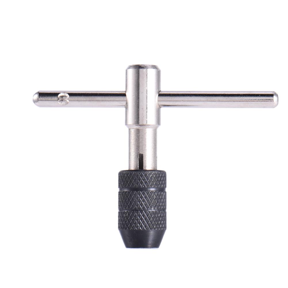 2021 Newest T-Handle Ratchet Tap Wrench With M3-M8 Machine Screw Reversible Tap Wrench Tapping Threading Tool