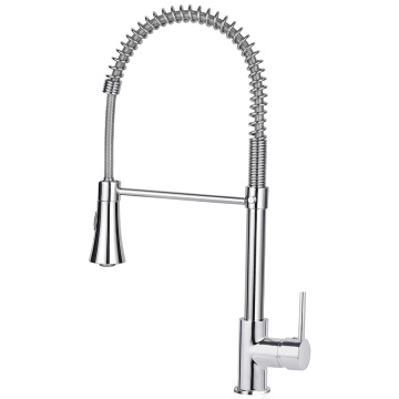 Stainless Steel Pull Down Sprayer Kitchen Sink Faucet