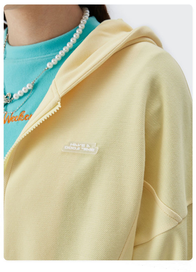 Zipper Up Hoodie
