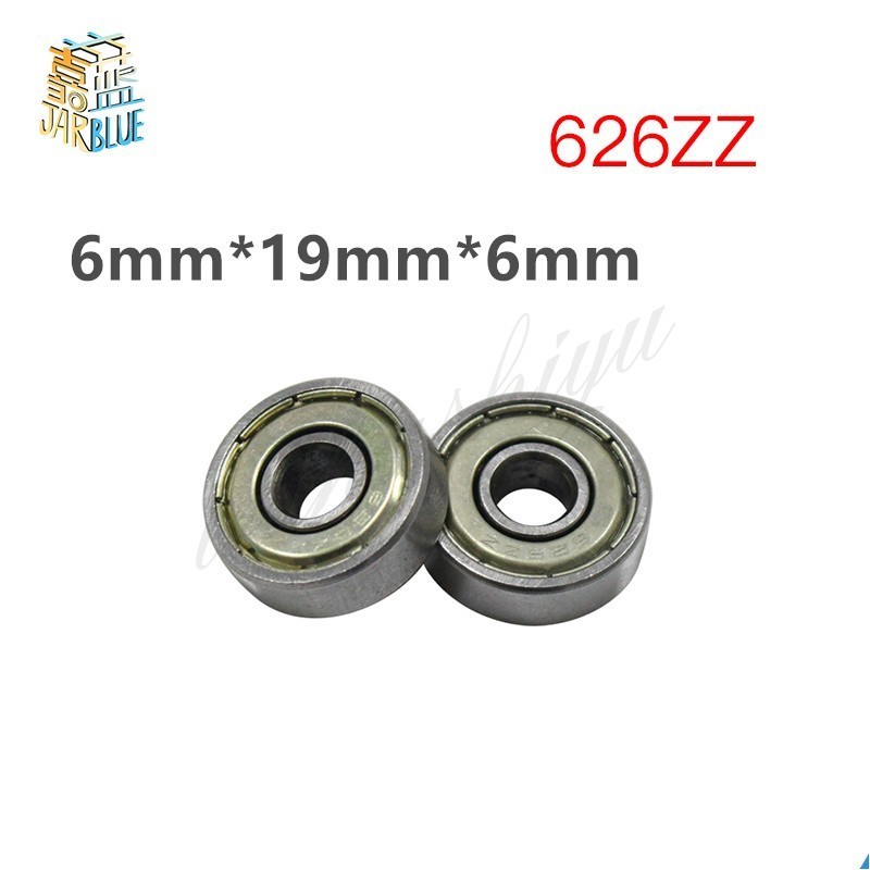 2PCS Ball Bearing 608zz 623zz 624zz 625zz 635zz 626zz 688zz 3D Printers Parts Deep Groove Flanged Pulley Wheel