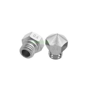 1pcs Finder stainless steel Nozzle size 0.2mm 0.3mm 0.4mm 0.5mm 0.6mm 0.8mm 1.75mm for Flashforge Finder 3D printer spare parts