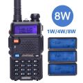 Baofeng UV-5R 8W High Power Powerful walkie talkie 2 Way Radio 8Watts cb portable radio 10km long range pofung UV5R Hunting