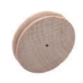 Useful Newly 3Pcs DIY Edge Slicker Round Wood Burnisher For Leather Craft Wood Slicker Accessories Polishing Trimming Wood Stick