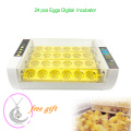 24 Automatic Egg Incubator Digital Clear Egg Turning Temperature Control Farm Hatchery Machine Chicken Egg Hatcher Brooder