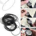 0.5/0.6/0.7mm Dia Rubber O Ring Waterproof Round Watch Back Gasket Rubber Seal Washers Set Watch Repair Tool 12-30mm Watch Parts