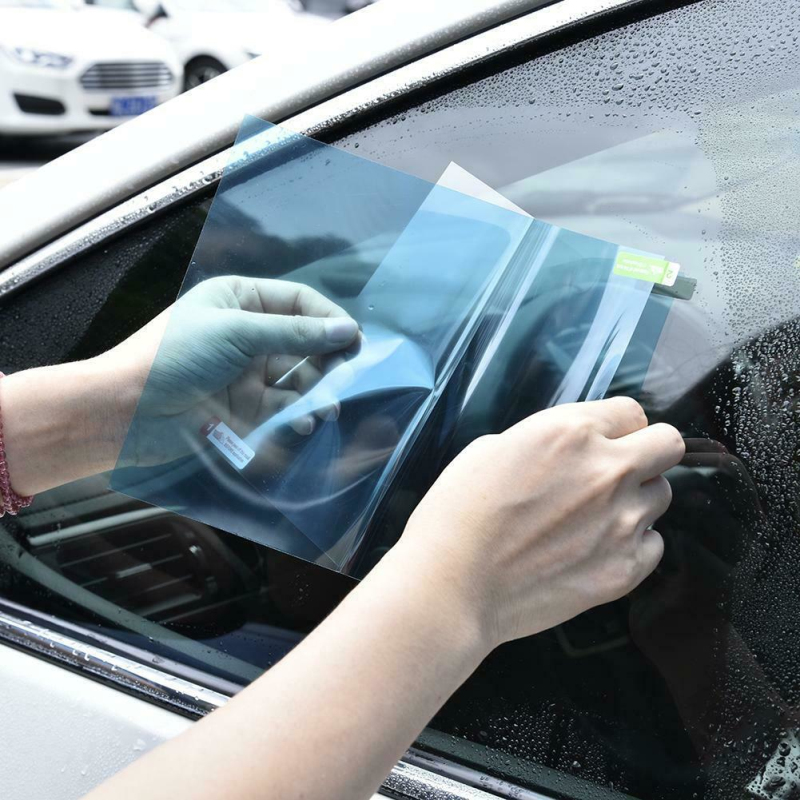 Anti-oil Nano Coating Car Rearview Mirror Side Window Film Protective Anti-Fog Rainproof Waterproof Membrane Anti-Glare Sticker