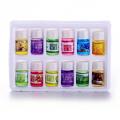 12pcs/set Car Essential Oils Car Natural Plant Essential Air Humidifier Freshener Water Soluble Perfume Oil CAR-partment