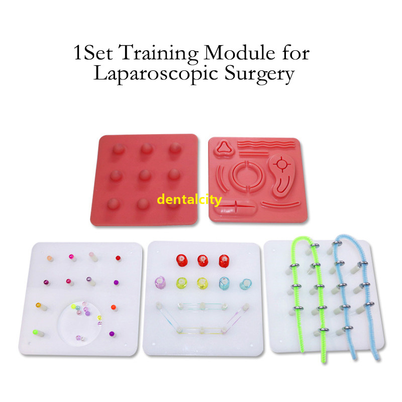Laparoscopic simulator training box Laparoscopic Surgical instruments separating forceps/clip/scissors teaching equipment