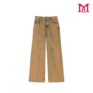 Unique Brown Tie Dye Women's Jeans