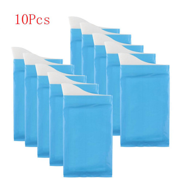 10pcs/bag 600CC Outdoor Emergency Urinate Bags Easy Take Piss Bags Car Travel 2019 Mini Toilet For Baby/Women/Men convenient use